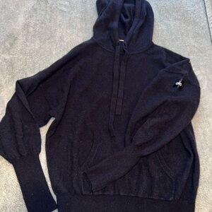 ALO Yoga Cashmere Hoodie Sweater